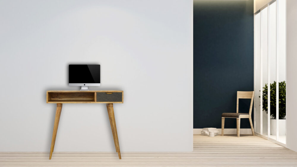 Canada Grey Tweed Writing Desk Suppliers