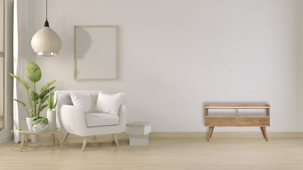White Marble Top Media Unit - Image 10