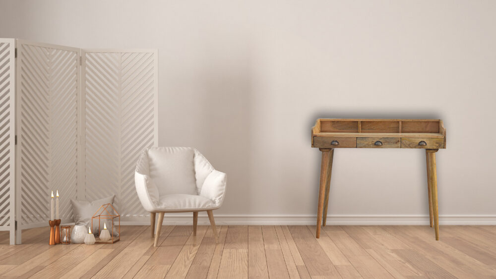 Canada Gallery Back Shell Writing Desk Suppliers