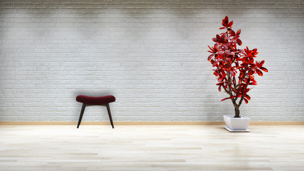 Canada Wine Red Cotton Velvet Curved Bench Suppliers