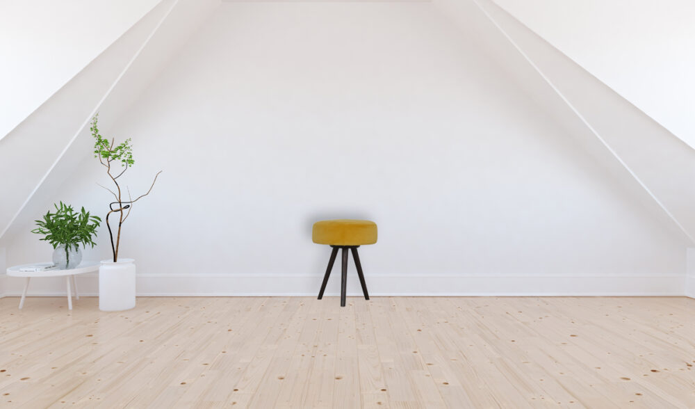 Canada Mustard Velvet Tripod Footstool Suppliers