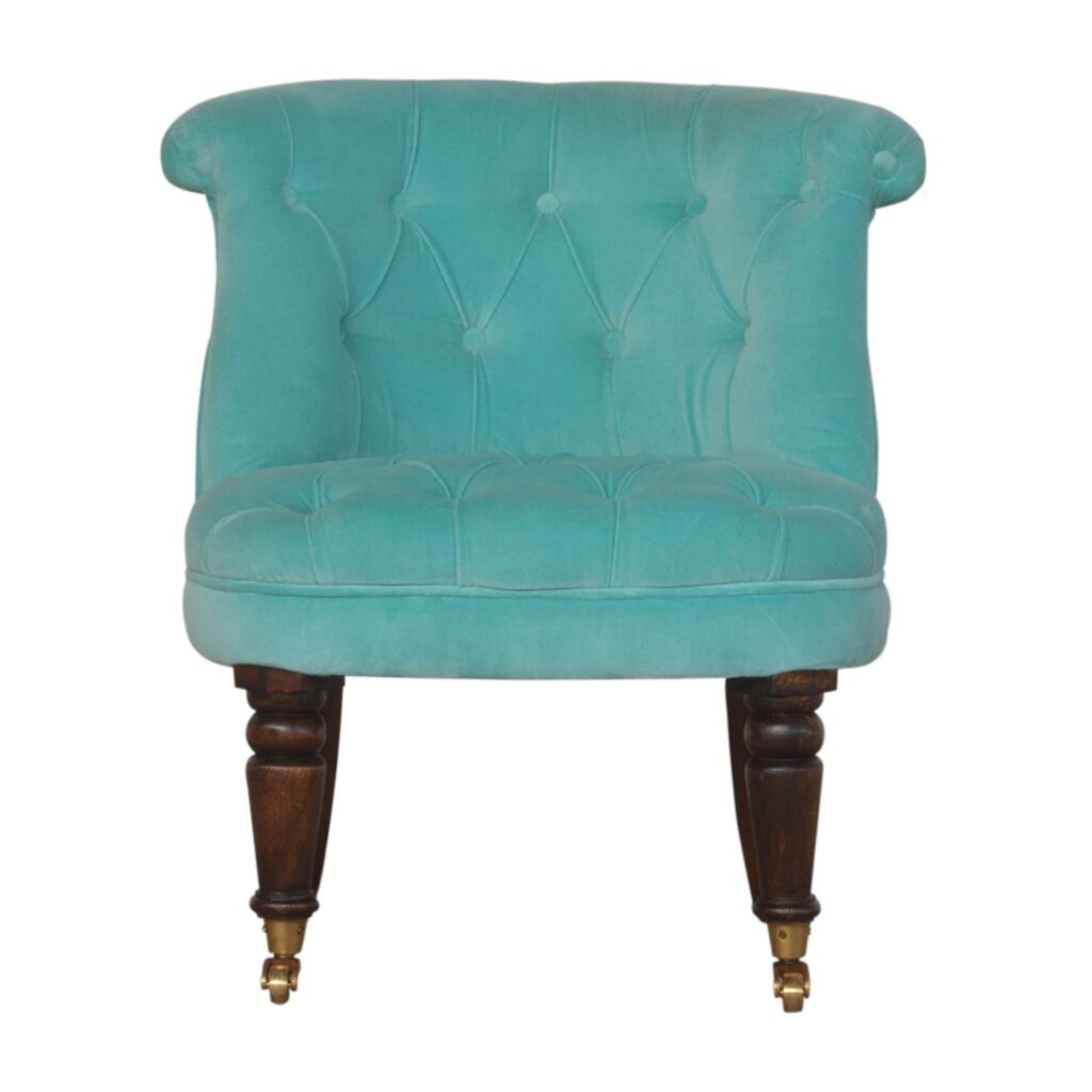 Canada Turquoise Velvet Accent Chair Suppliers