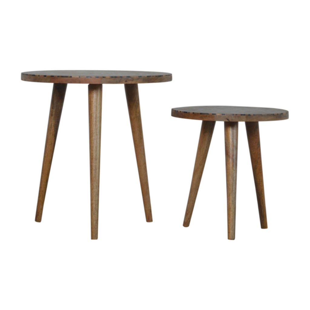 Canada Tree Trunk Footstool Set of 2 Suppliers
