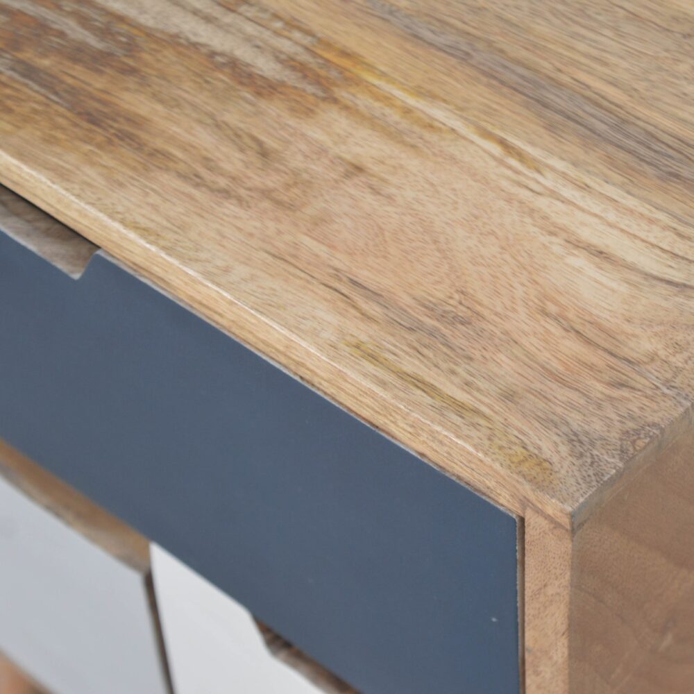 Navy Multi Bedside with Removable Drawers for resell