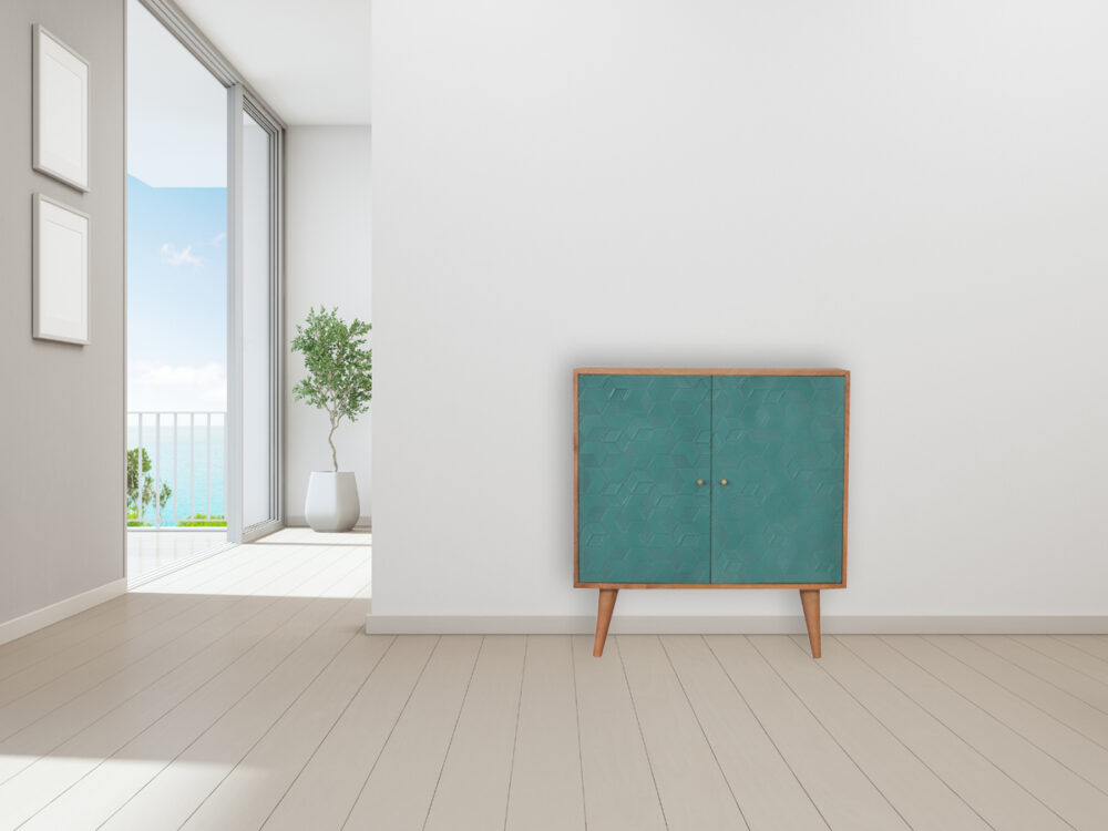 Acadia Teal Cabinet - Image 10