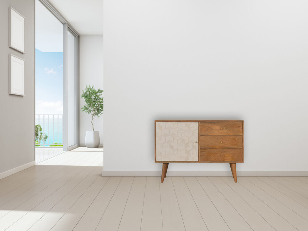Canada Acadia White Sideboard Suppliers