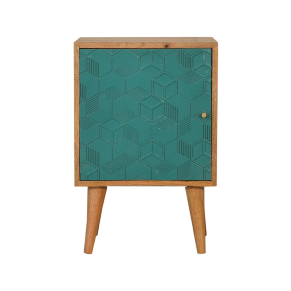 Canada Acadia Teal Nightsand Suppliers