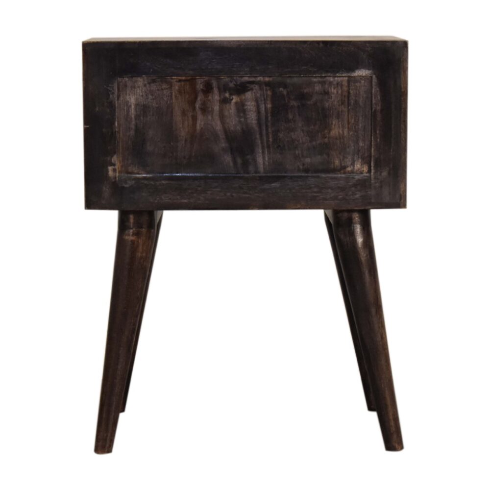 Canada Ash Black Modern Solid Wood Nightsand Suppliers