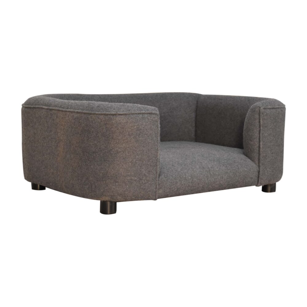 Battleship Tweed Pet Sofa Bed dropshipping