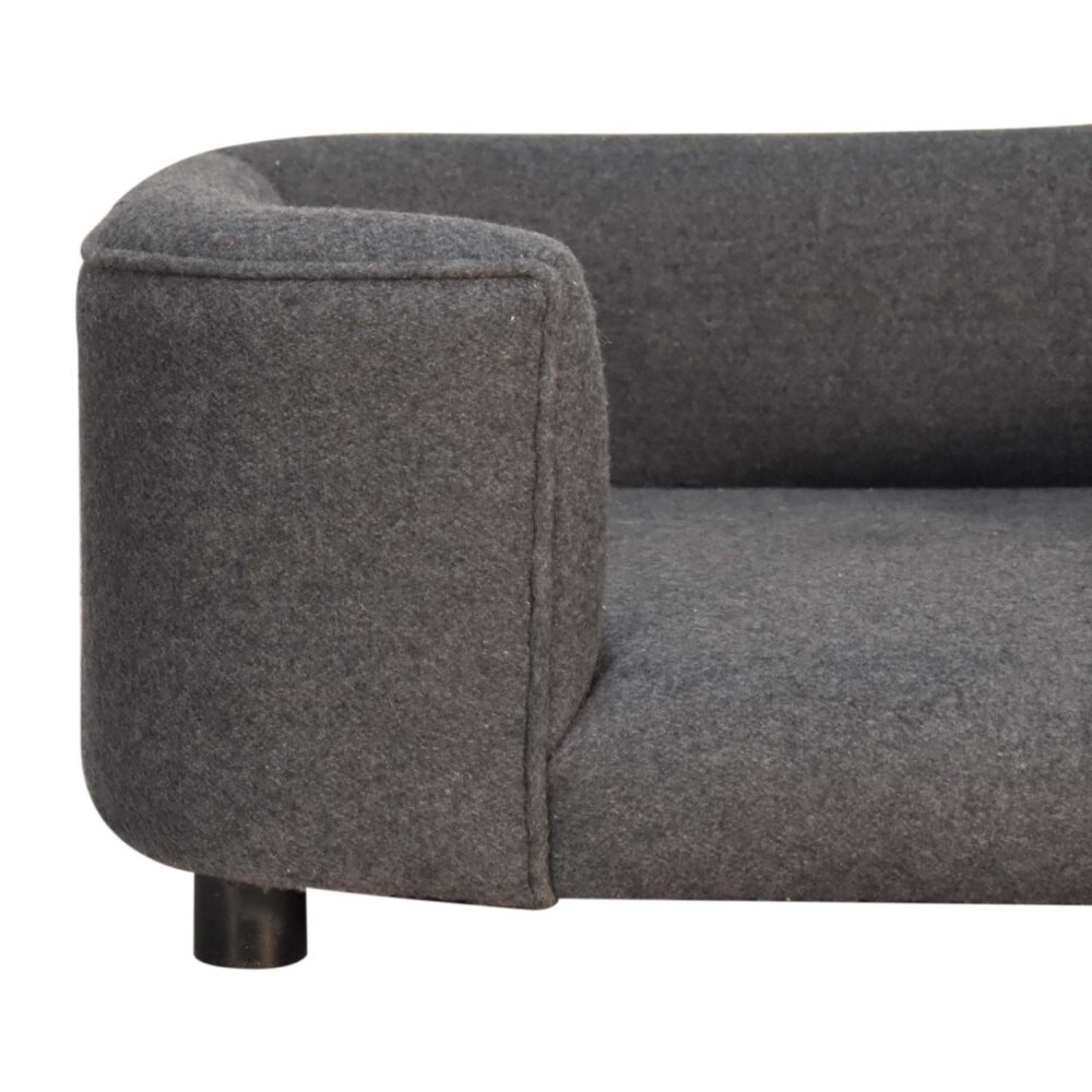Battleship Tweed Pet Sofa Bed for resell