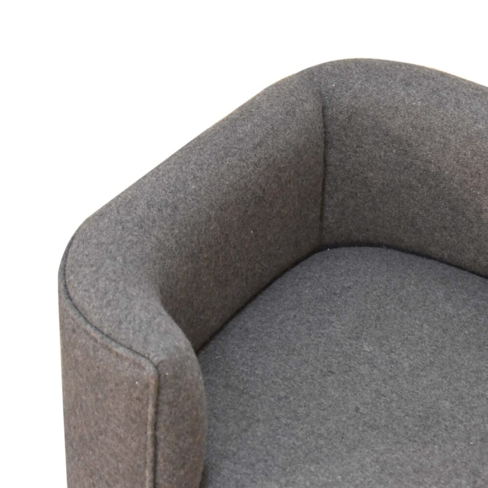 Battleship Tweed Pet Sofa Bed for wholesale