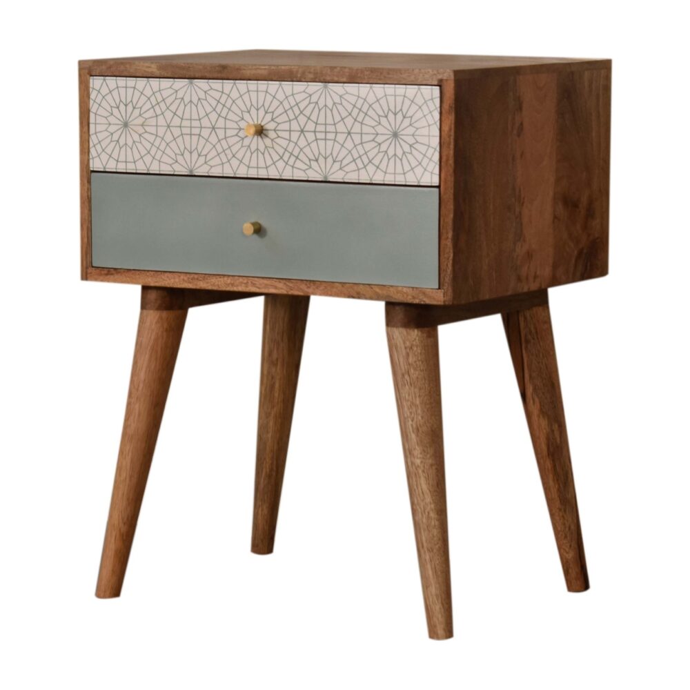 Green Patterned Bedside wholesalers