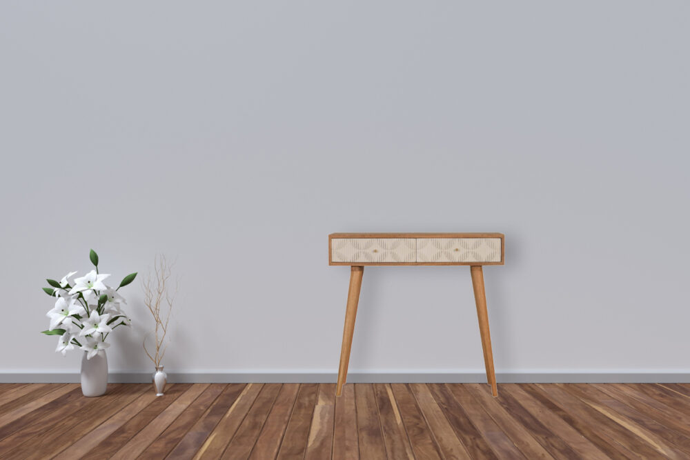 Canada Milan White Console Table Suppliers