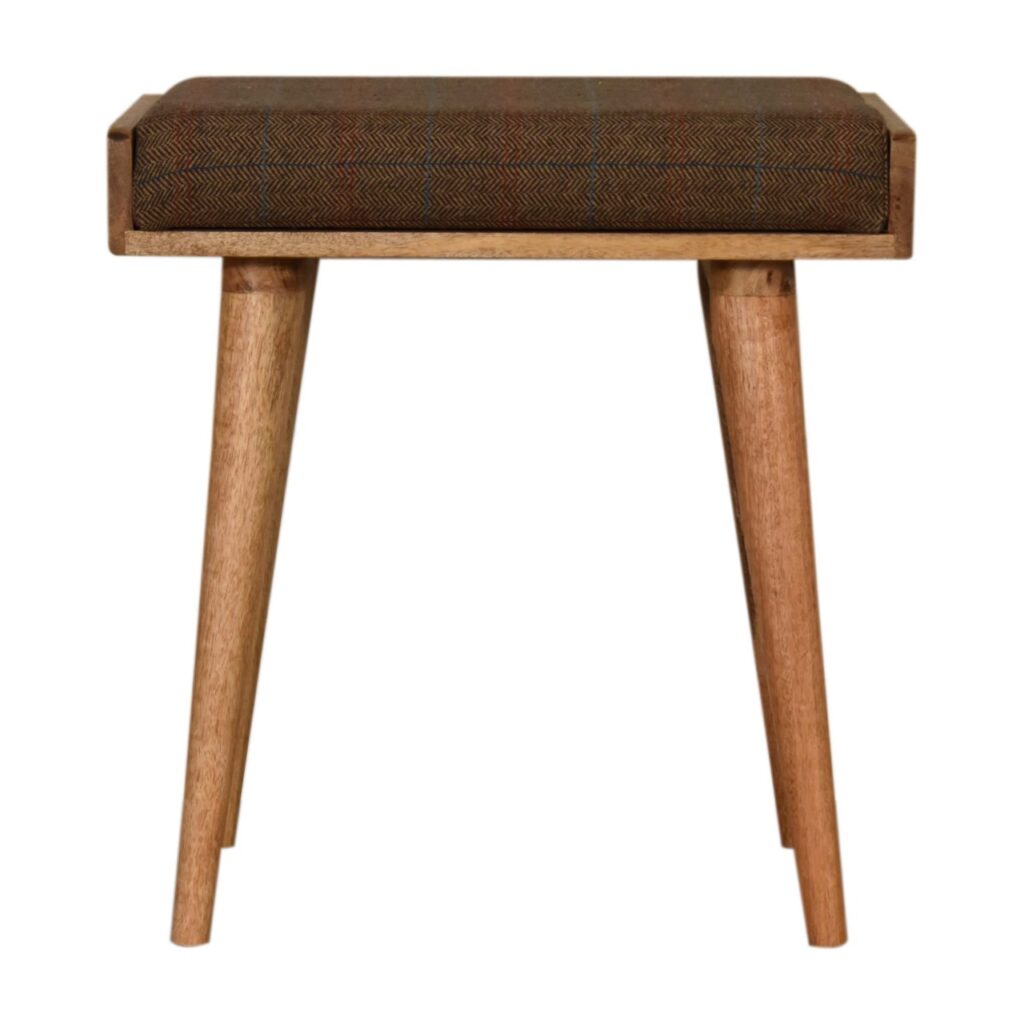 Canada Multi Tweed Tray Style Footstool Suppliers