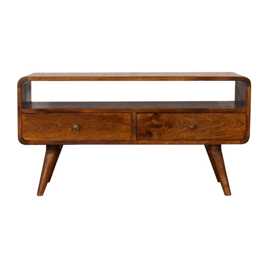 Canada Curve Chestnut Cable TV Unit Suppliers