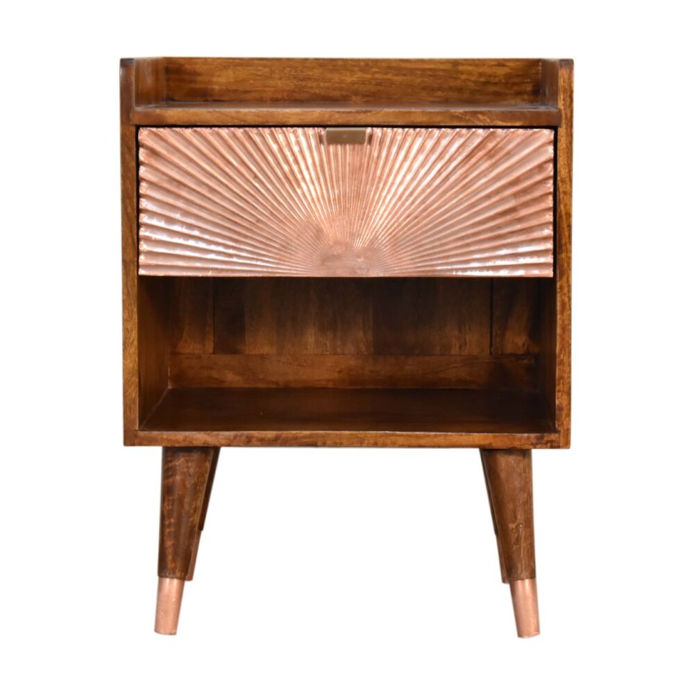 Canada Manila Copper 1 Drawer Nightsand Suppliers