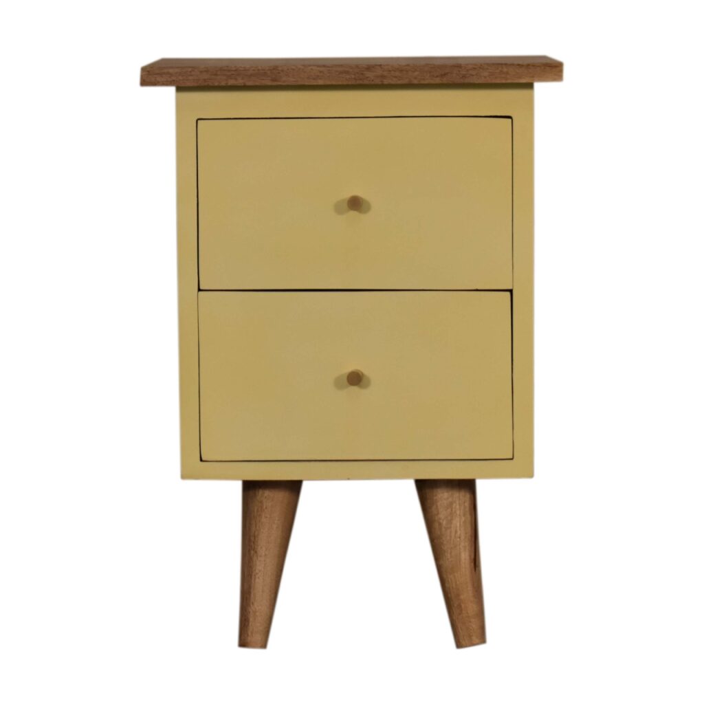 Canada Yellow Hand Painted Nightsand Suppliers