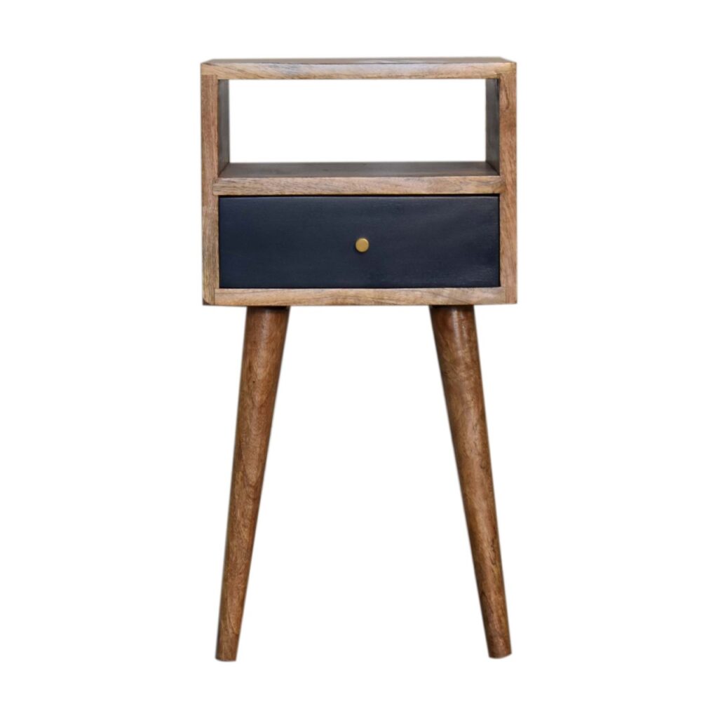 Canada Mini Navy Blue Hand Painted Nightsand Suppliers
