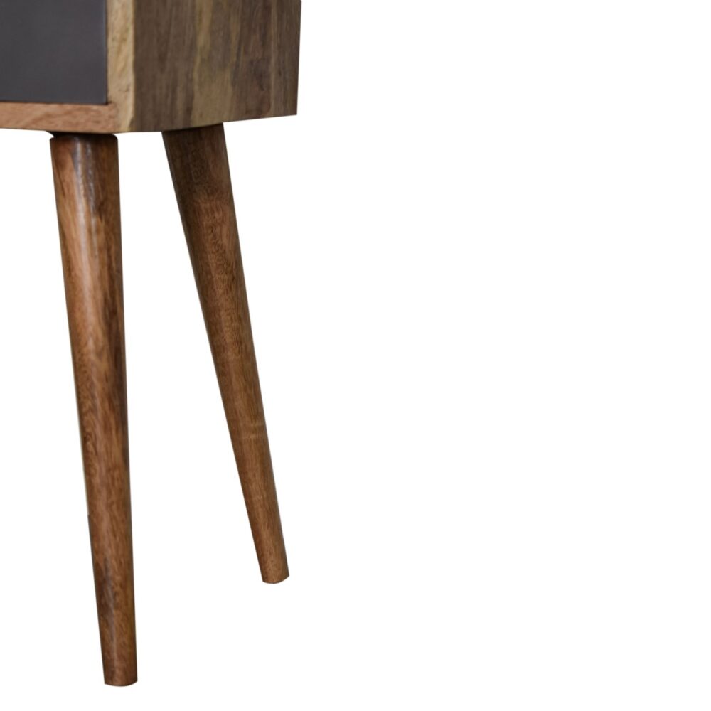 Mini Slate Grey Hand Painted Bedside for reselling