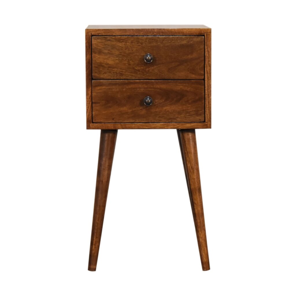 Canada Mini 2 Drawer Chestnut Nightsand Suppliers