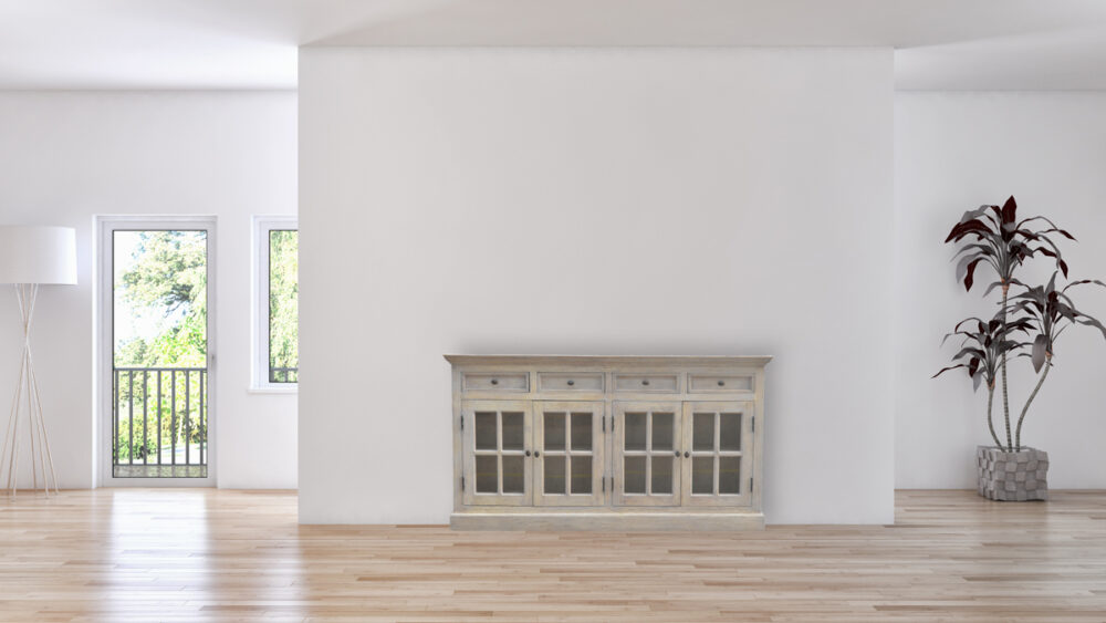 Canada Stone Acid Wash Glazed Sideboard Suppliers