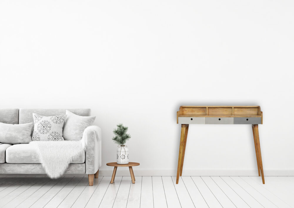 Canada Grey Gallery Writing Desk Suppliers
