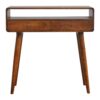 Curved Chestnut Console Table wholesalers