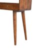 Curved Chestnut Console Table for wholesale