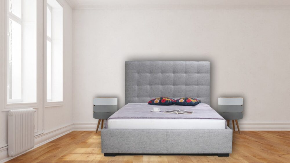Canada 3 Drawer Grey Paint Nightsand Suppliers