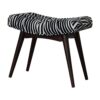 Zebra Print Curved Bench wholesalers