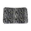 Zebra Print Curved Bench dropshipping