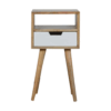 Mini White Hand Painted Bedside wholesalers