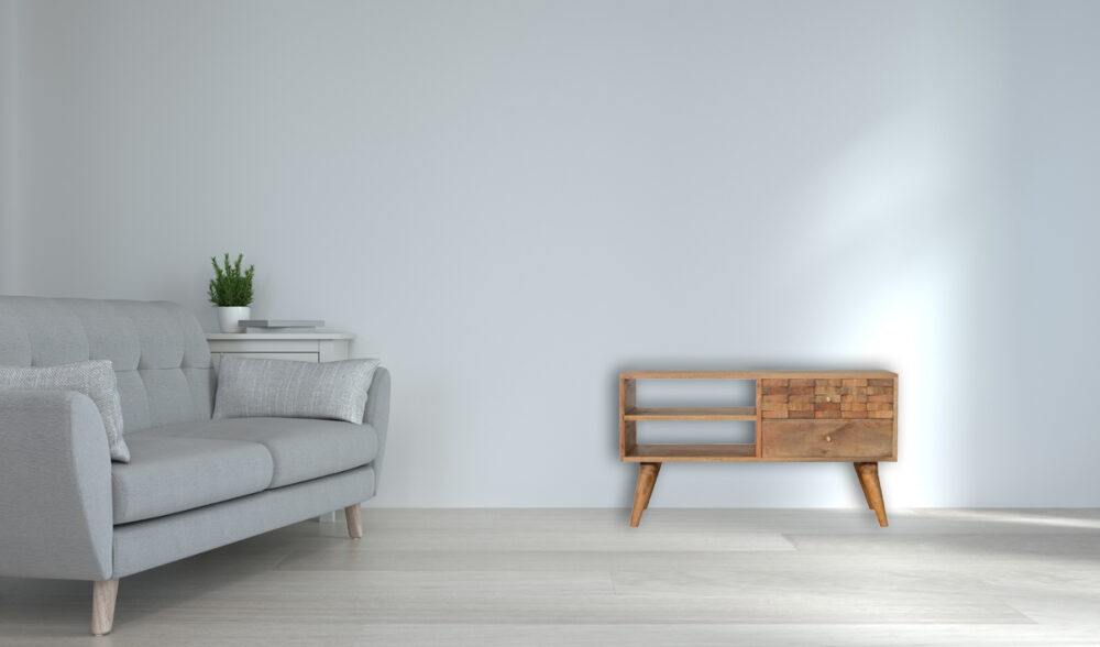 Tile Carved TV Unit - Image 11