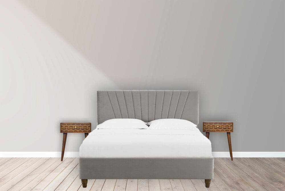 Canada Gold Art Pattern Nightsand Suppliers