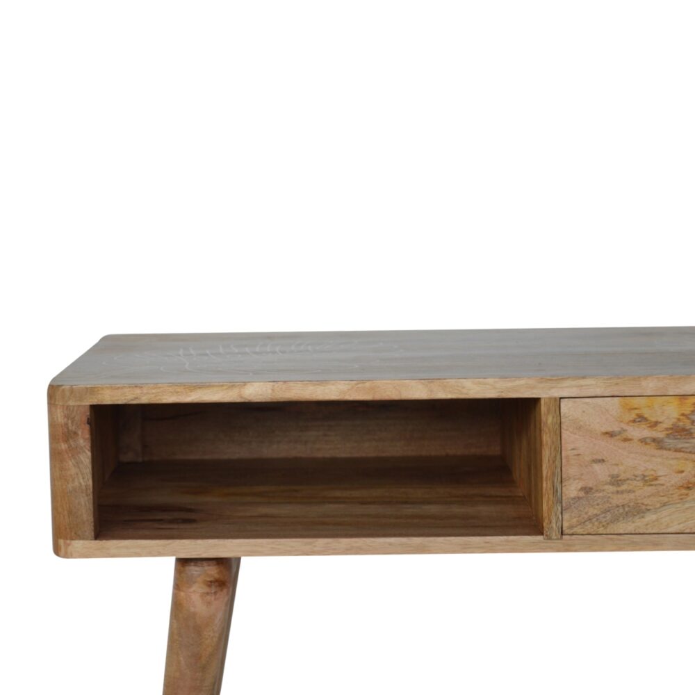 Leaf Embossed Writing Desk - Image 5