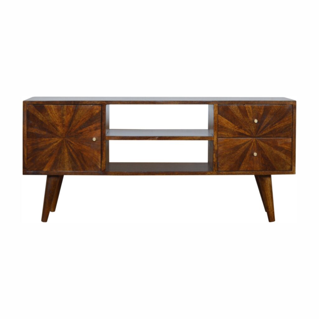 Canada Chestnut Sunrise TV Stand Suppliers