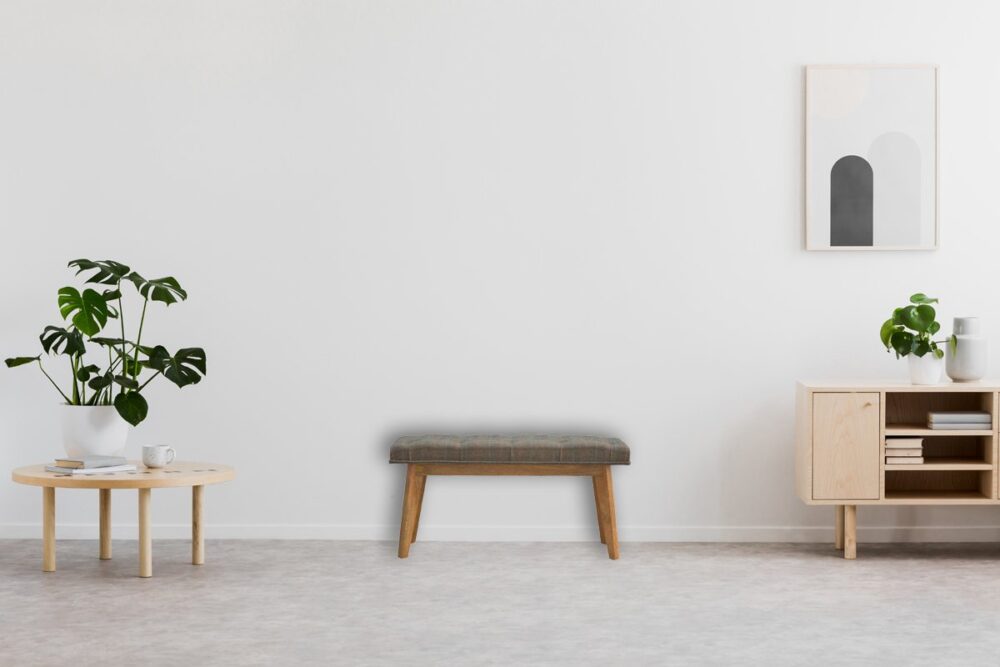 Canada Multi Tweed Hallway Bench Suppliers
