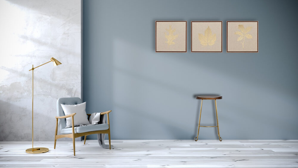 Gold Iron Bar Stool - Image 10
