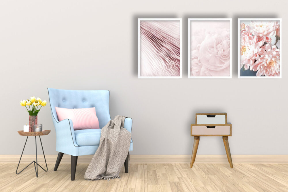 Canada Blush Pink and White Multi Nightsand Suppliers
