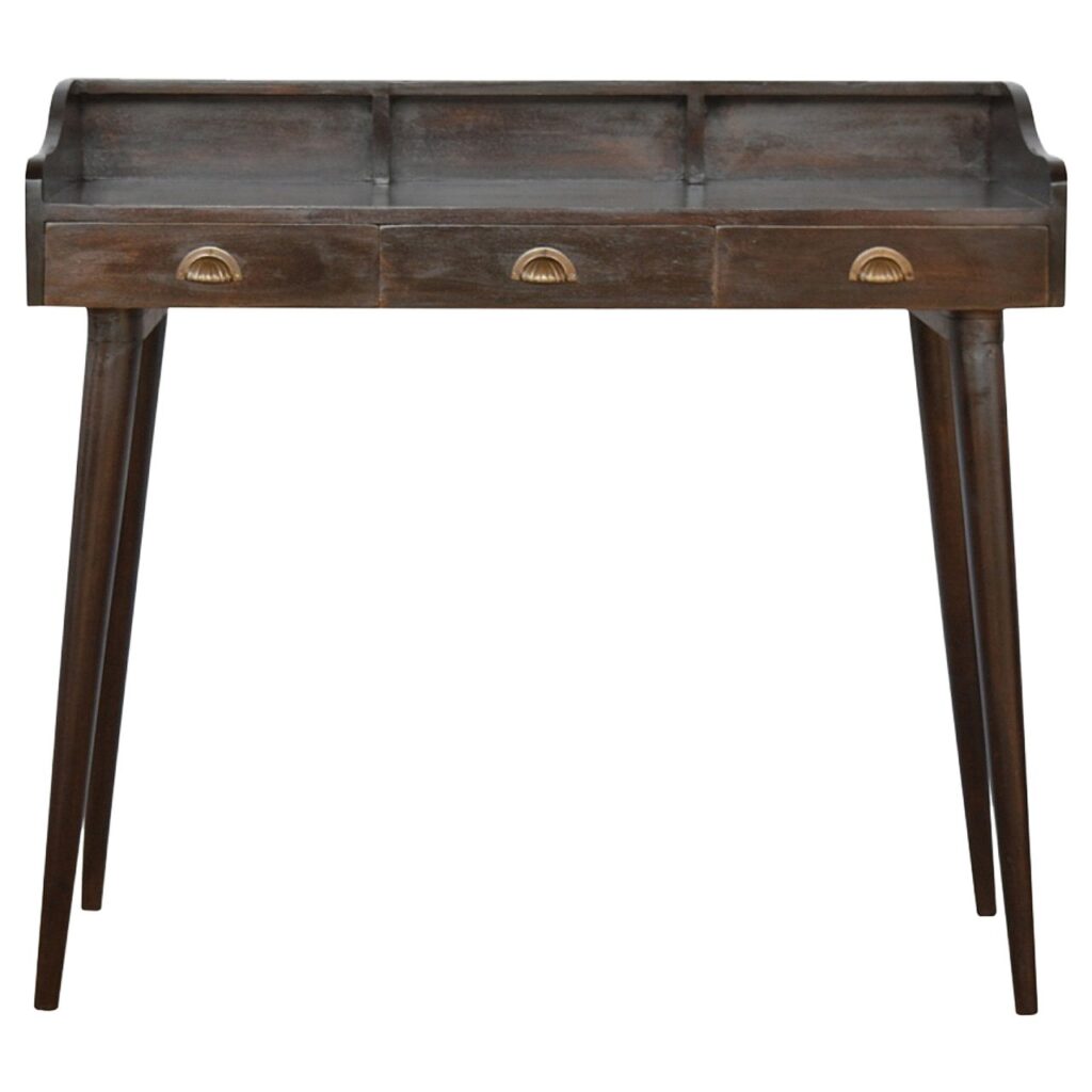 Canada Walnut Gallery Shell Writing Desk Suppliers