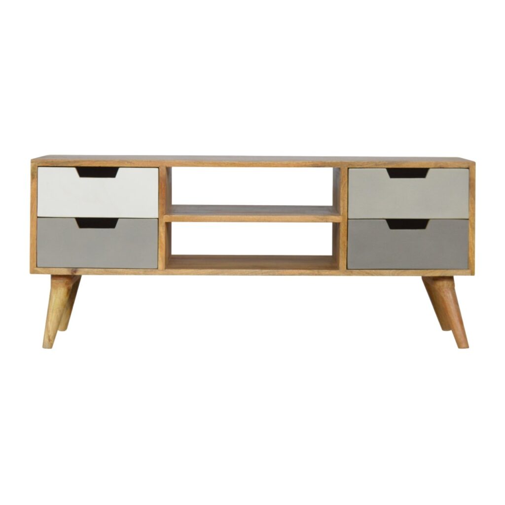 Canada Grey Painted Open TV Unit Suppliers