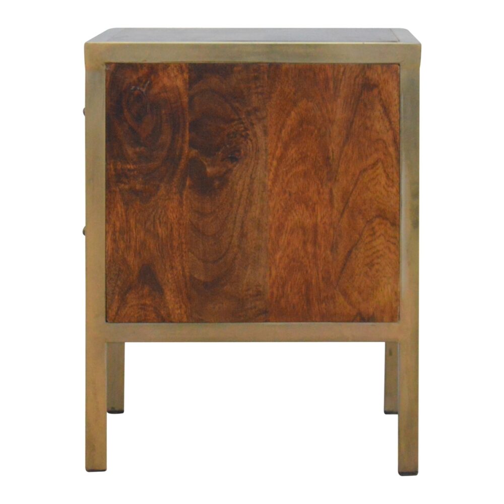 Canada Gold Iron Frame Nightsand Suppliers