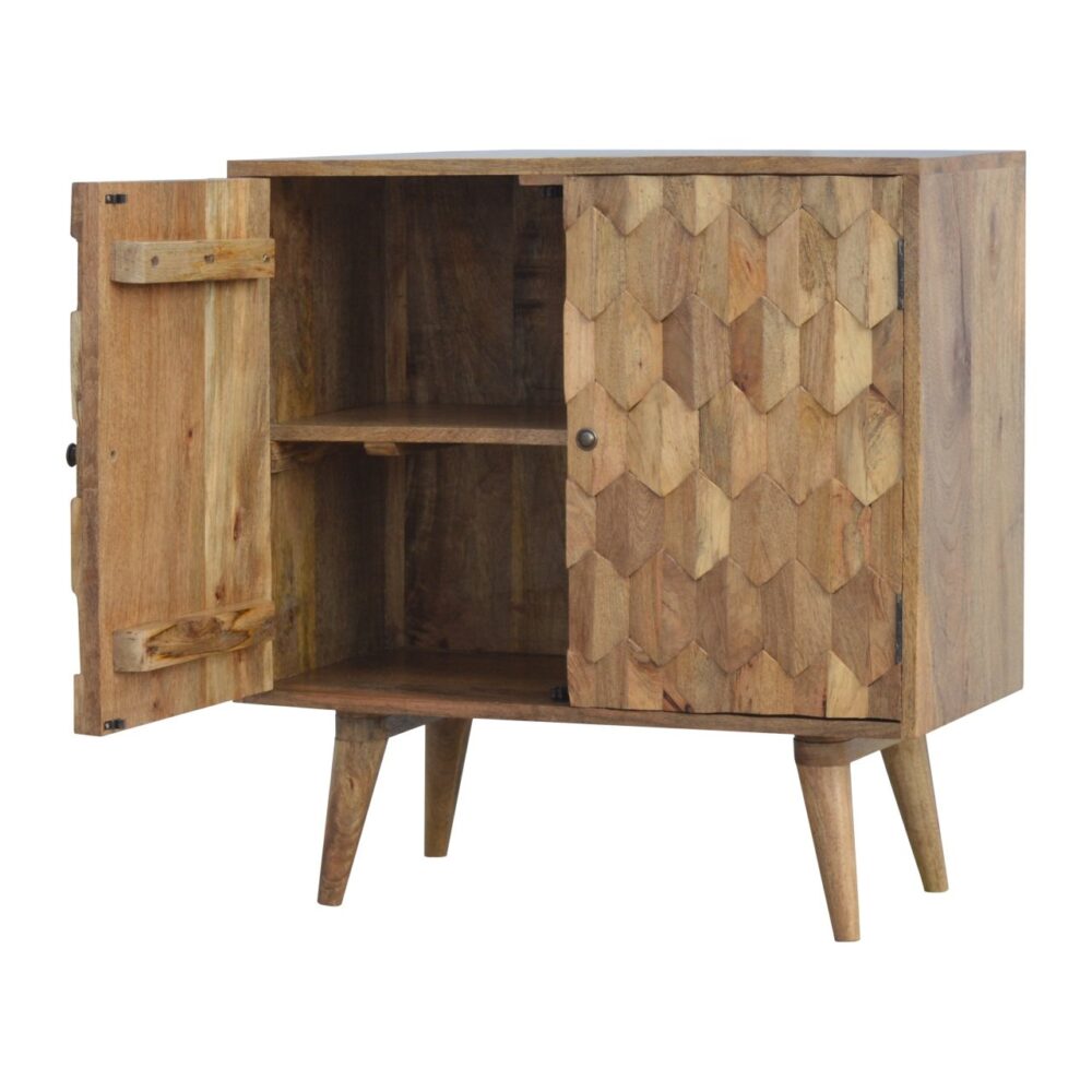 IN305 - Pineapple Carved Cabinet for wholesale
