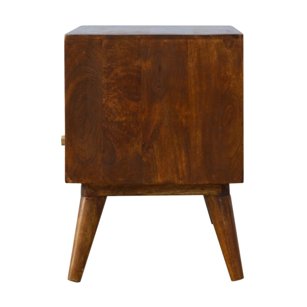 Gold Art Pattern Drawer Media Unit - Image 9