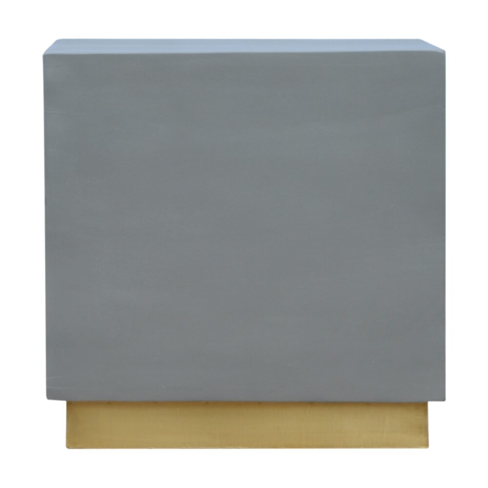 Canada Cement Footstool with Gold Base Suppliers