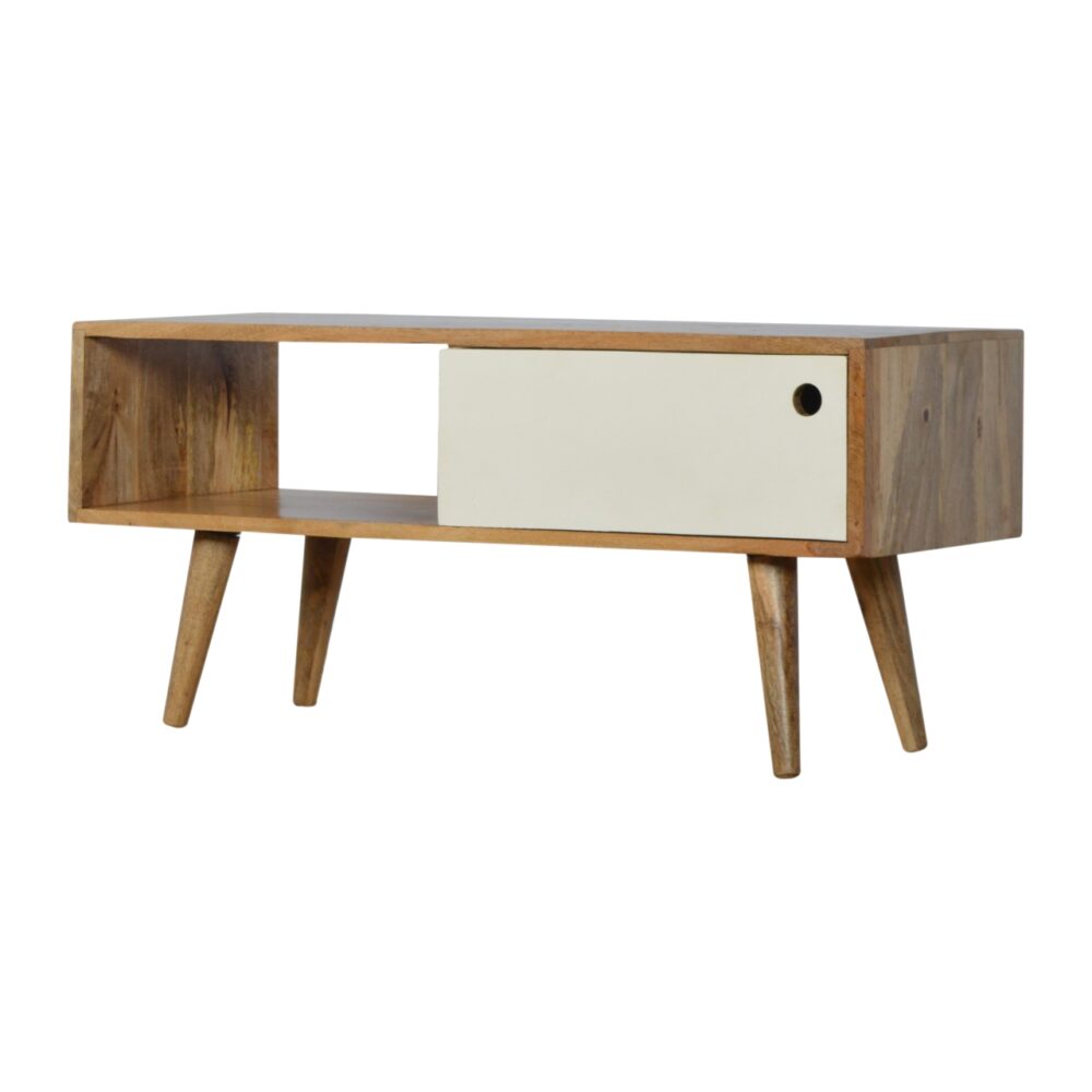 White Sliding Media Unit - Image 4