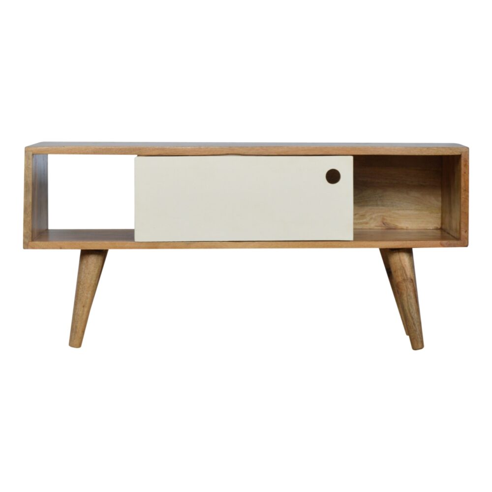 White Sliding Media Unit - Image 5