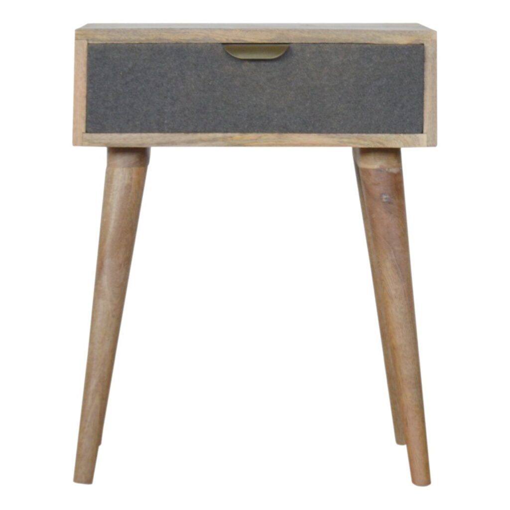 Canada Grey Tweed Nightsand Suppliers