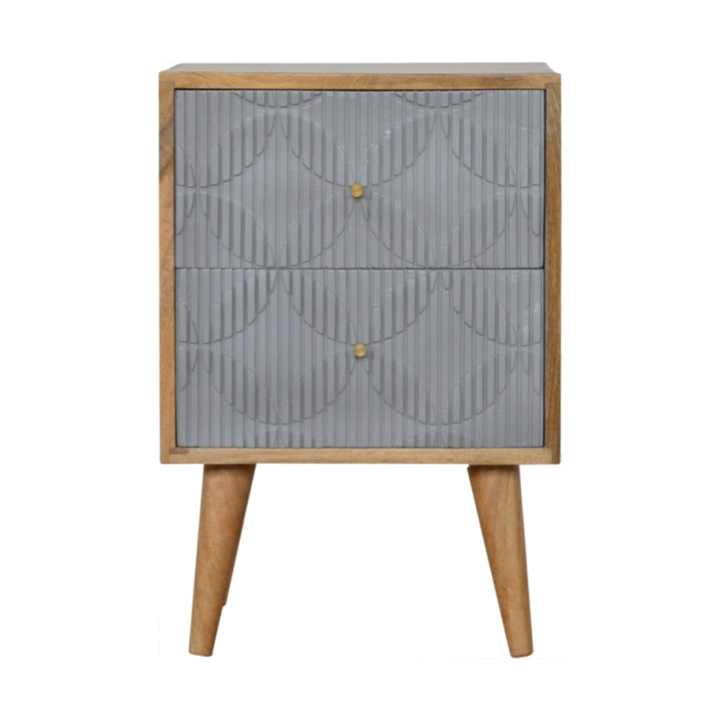 Canada Geometric Carved Nightsand Suppliers