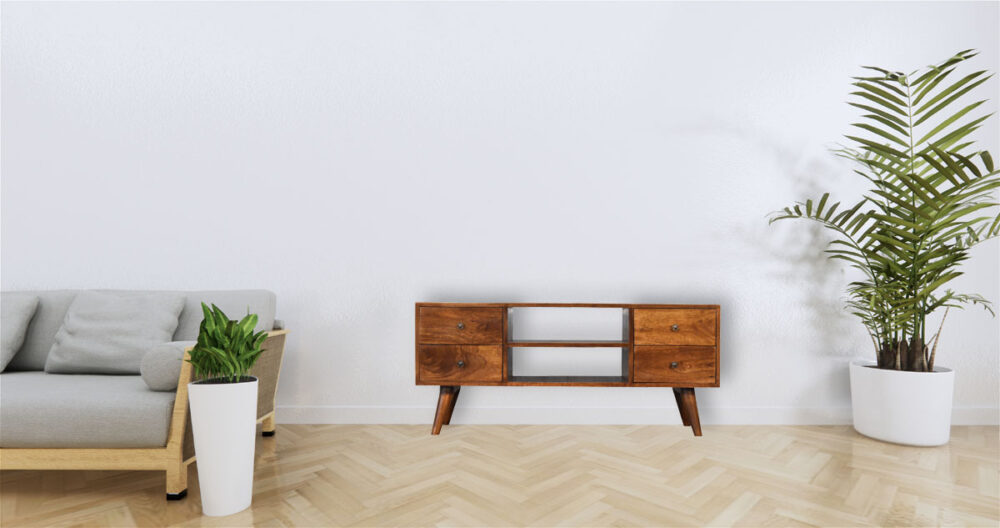 Nordic Chestnut Entertainment Unit - Image 10
